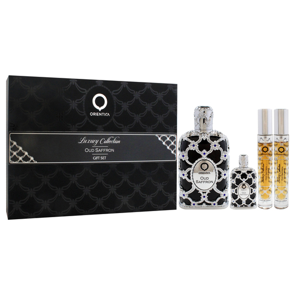 Oud Saffron Orientica 4 Pc 2.7oz EDP Spray, 2 x 10ml EDP Spray, 7.5ml EDP Splash - Picture 3 of 6